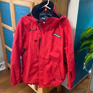 Men’s Spyder ski jacket in xl.